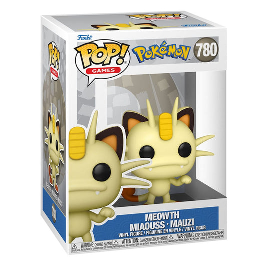 Pokemon POP! Games Vinyl Figure Meowth 9 cm image 0