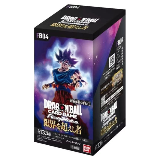 Dragon Ball Fusion World FB04 Ultra Limit Booster Box Japanese | Sealed | Authentic TCG image 0