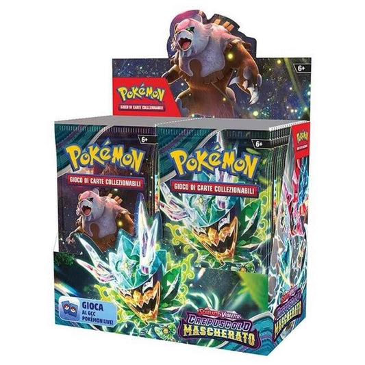 Pokémon Crepuscolo Mascherato Display 36 Buste Italiano | Sealed | Authentic TCG image 0