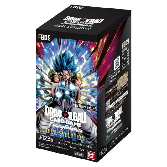 Dragon Ball Fusion World FB09 Dual Evolution Booster Box Japanese | Sealed | Authentic TCG