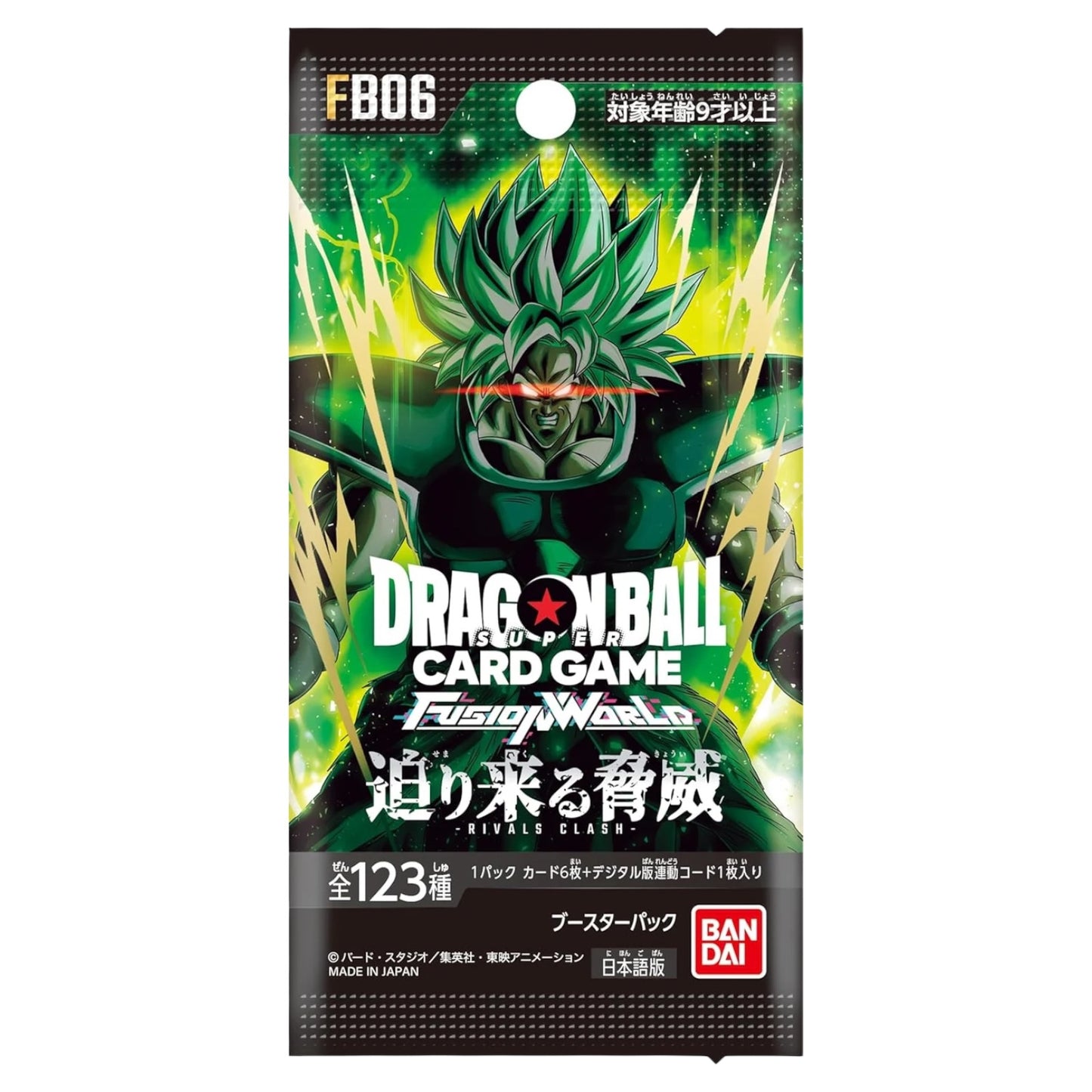 Dragon Ball Fusion World FB06 Rivals Clash Booster Box Japanese | Sealed | Authentic TCG
