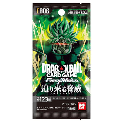 Dragon Ball Fusion World FB06 Rivals Clash Booster Box Japanese | Sealed | Authentic TCG