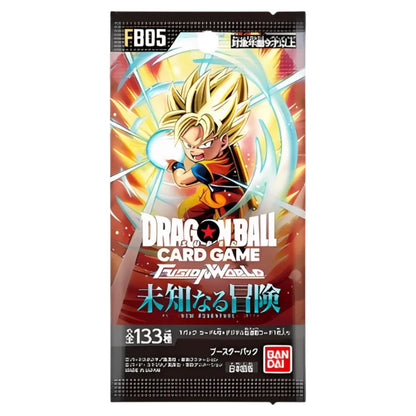 Dragon Ball Fusion World FB05 New Adventure Booster Box Japanese | Sealed | Authentic TCG