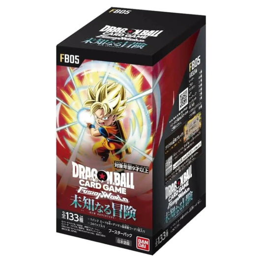 Dragon Ball Fusion World FB05 New Adventure Booster Box Japanese | Sealed | Authentic TCG image 0